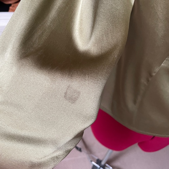 Silk & Burnout Velvet Wrap Top - Picture 8 of 11